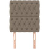  Uzglavlje boje taupe 80x7x118/128 cm tkanina | Eponuda.com