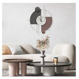 WALLXPERT dekorativni metalni zidni sat miskin 1 multicolor | ePonuda.com
