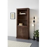 Støraa Rjav regal iz masivnega bora 181x31 cm Mille – | Shoptok.si