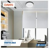 Vesta 344 plafonska svetiljka 32W 3000/4000K crna