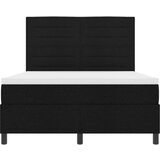  Krevet s uzglavljem i madracem crne boje 140x190 cm tkanina | shoptok.hr