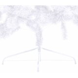  Umjetna osvijetljena polovica božićnog drvca bijela 240 cm | Eponuda.com