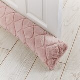 Catherine Lansfield Ružičasta zaštita za vrata od propuha 20x90 cm Cosy Diamond – | shoptok.hr