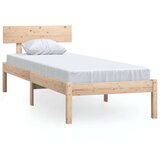  Posteljni okvir trdna borovina 90x200 cm, (20606094) | Shoptok.si