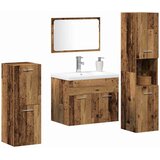  Set namještaja za kupaonicu 5 kom. Smeđa 60 x 38,5 x 46 cm | shoptok.hr