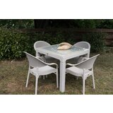  Sto 90x90 sa staklom Cappuccino | Eponuda.com