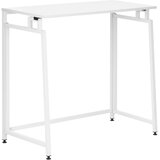 springos 80 cm zložljiva računalniška miza – moderna bela delovna miza, (5000125674) Cene