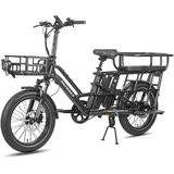 Fafrees Električno delovno kolo FF20 CUV, primerno za družine, dvojna baterija, črna, (5000007864) | Shoptok.si