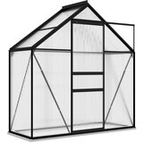Furnova Rastlinjak antracit iz aluminija 1,33 m³, (21948389) | Shoptok.si