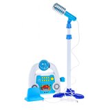  Karaoke Set za djecu s pojačalom i mikrofonom - plavi Slike