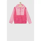 Columbia Otroška jakna Lily Basin Jacket roza barva