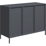  Komoda antracit 101,5x39x73,5 cm od hladno valjanog čelika | shoptok.hr