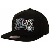 Mitchell And Ness Nba Iridescent XL Logo Hwc Philadelphia 76ERS Crna | shoptok.hr