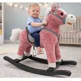  Konjić za ljuljanje Tones 74cm – rozi | Shoptok.si