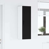  Zidni kuhinjski ormarić Crna 30 x 31 x 100 cm Konstruirano drvo | shoptok.hr