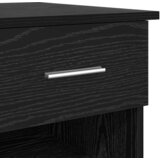  Stol s ladicama Crni hrast 90 x 49 x 75 cm Konstruirano drvo | shoptok.hr