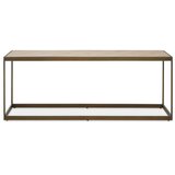 Premier Housewares Rjava/v naravni barvi klubska mizica z mizno ploščo v hrastovem dekorju 40x120 cm Grenoble – | Shoptok.si