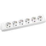 Panasonic Priključnica bela podsklop 6M, prenosna šestostruka WLTB0460-2WH EU4 X-tendia | Eponuda.com
