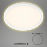 BRILONER 7363-016 - led plafonsko svetlo cadre LED/22W/230V prečnik 42,5 cm bela | Eponuda.com