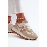 Boto PG2 Women's Beige Sports Sneakers Kalelia | shoptok.hr