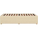  Okvir za krevet bez madraca krem 90x200cm od tkanine | shoptok.hr
