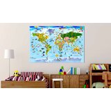  Slika na plutenoj podlozi - Children's Map: Colourful Travels [Cork Map] 120x80 | shoptok.hr
