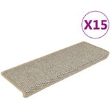  Samoljepljivi otirači za stepenice 15 kom 65x21x4 cm svijetlo zeleni | shoptok.hr