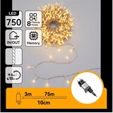 Aigostar LED spoljašnji božićni lanac 750xLED/8 funkcija 78m IP44 topla bela Cene