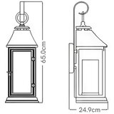 Elstead Lighting ZUNANJA STENSKA SVETILKA Shepherd 21.6/24,5/64 cm Slike