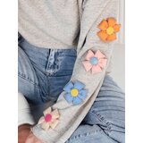 DStreet RAWEL grey women's oversize sweatshirt | Shoptok.si