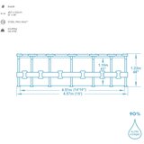 Bestway Bazen z masivno konstrukcijo ø 457 cm globina 122 cm Max - | Shoptok.si