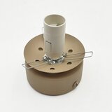  Plafonsko svetlo ELIAS 1xE14/5W/230V prečnik 13 cm bež/zadimljeno bež | Eponuda.com