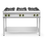 Hendi Gasni šporet sa 6 plamenika - otvoreno postolje, Kitchen Line, 28,5kW, 1200x700x(H)900mm | Eponuda.com