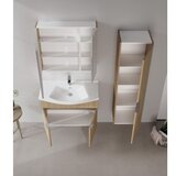Hanah home Kupatilski ormarić sa umivaonikom i ogledalom (2 komada) Purus 80 342 | Eponuda.com