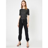 Koton Ženske crne ženske kargo pantalone crne boje | ePonuda.com