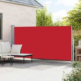  Uvlačiva bočna tenda 160 x 500 cm crvena | shoptok.hr