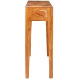  Konzolna stolica Smeđa 110 x 30 x 80 cm Čvrsto drvo akacije | shoptok.hr