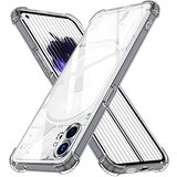 Techsuit Silikonska futrola s ojačanim rubovima za Nothing Phone (1) - Prozirna | shoptok.hr