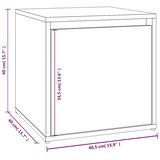  Set namještaja za hodnik boja hrasta konstruirano drvo | shoptok.hr