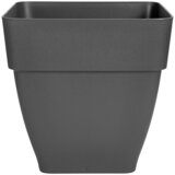 ELHO kvadratna posuda za biljke Vibia Campana (Vanjska dimenzija (D x Š x V): 30 x 30 x 29 cm, Plastika, Antracit) Cijene