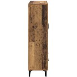  Highboard Staro drvo 70 x 31 x 115 cm Obrađeno drvo i čelik | shoptok.hr