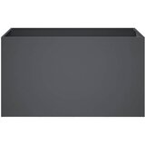  Vrtna saksija Antracit 100 x 50 x 50 cm Čelična vrata | shoptok.hr