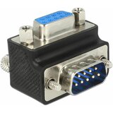 Delock VGA adapter [1x VGA-vtič 1x VGA-vtičnica] 270° zavrten\, črn\, nastavljiv (20430210) Cene