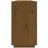  Komoda medeno rjava 100x40x75 cm trdna borovina, (20654754) | Shoptok.si