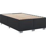 Krevet s oprugama i madracem crni 120 x 200 cm od umjetne kože | Eponuda.com