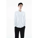 Defacto Slim Fit Polo Neck Jersey Long Sleeve Shirt