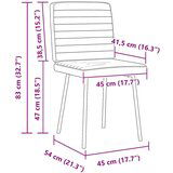 vidaXL Blagovaonske stolice 6 kom tamnozelene baršunaste | shoptok.hr