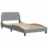  Okvir kreveta s LED-om bez madraca Hvar 100x200 cm od tkanine | shoptok.hr