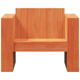  Vrtna sofa voštano smeđa 79 x 60 x 62 cm od masivne borovine | shoptok.hr