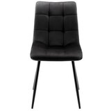 Bessagi Home stol suri, črna, žamet | Shoptok.si